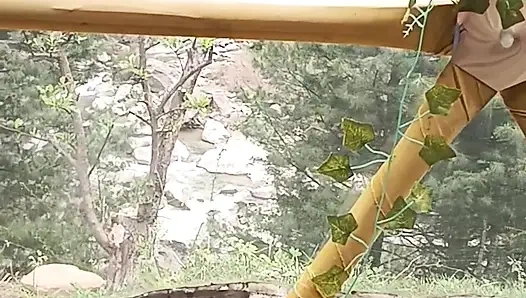 Часть 1 - Секс дези на улице с незнакомой девушкой в джунглях.