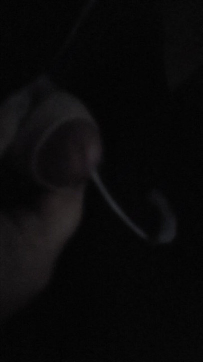 I just couldn't help myself, I just had to get my cock out and cum.