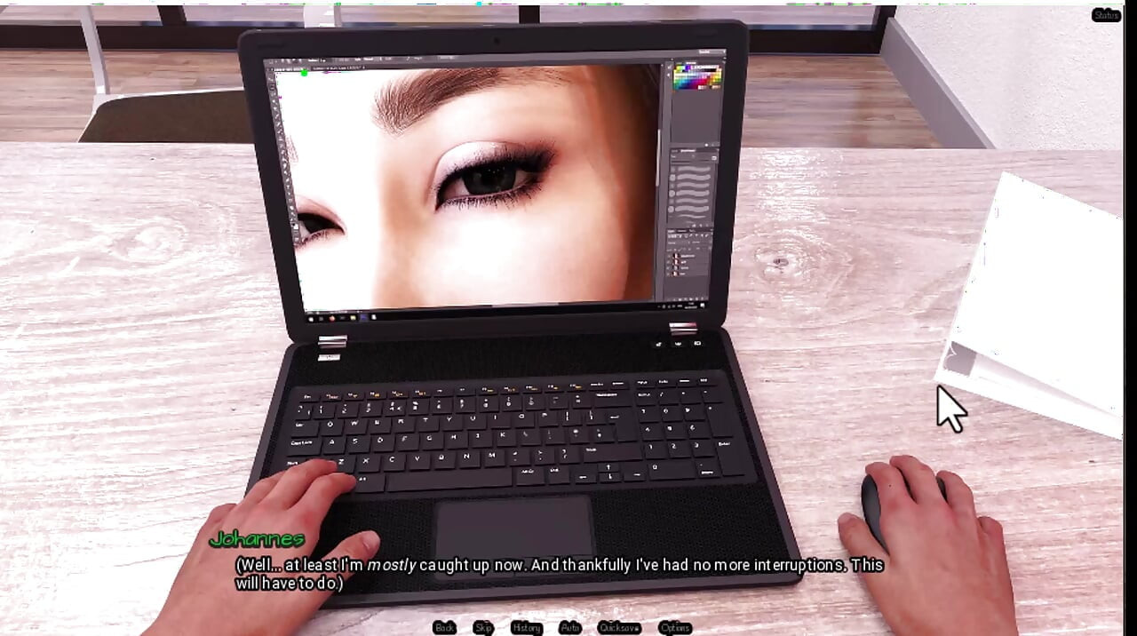 Radiante 6, camarero me muestra sus tetas