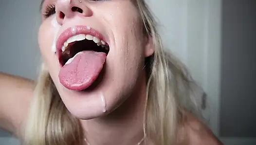 Petite Blonde Lives Out Her BBC Birthday Wish