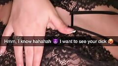 18-jarige vriendin bedriegt haar vriend met haar beste vriendin op Snapchat
