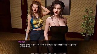 Enfermería de vuelta al placer: jugando al billar con dos chicas sexy ep 74 parte 1