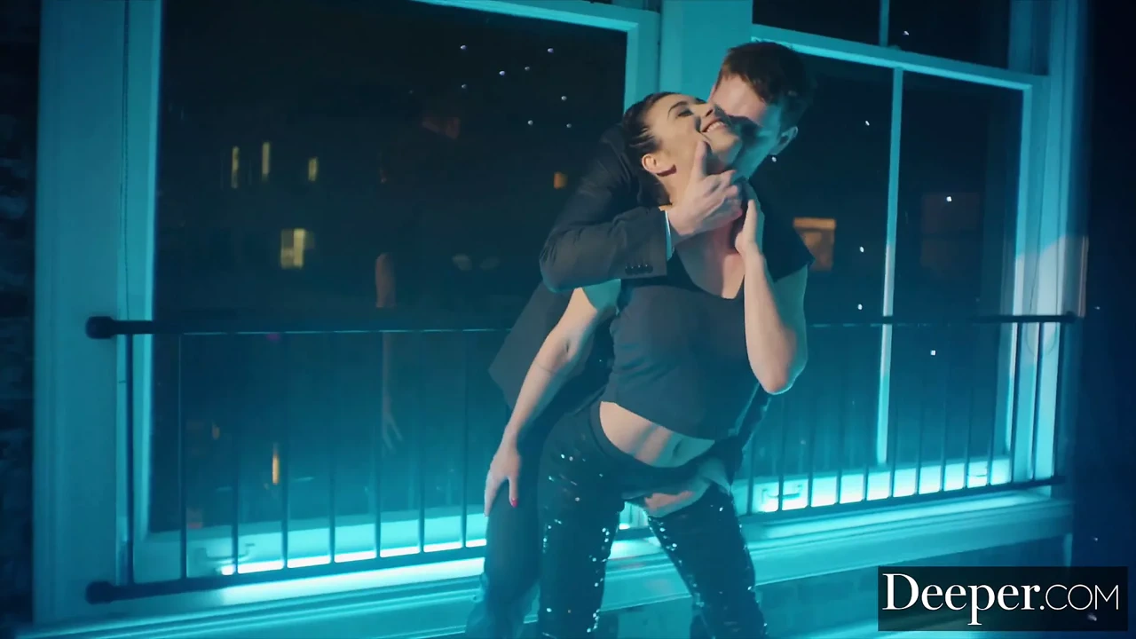 Deeper. Brooklyn has rough anal sex with dance partner