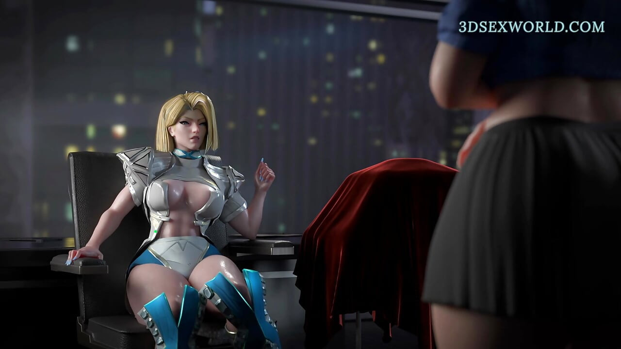 Mei berpantat besar bertiga pertama (dikuasai) Anime Futa 3D