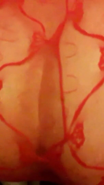Muss man gesehen haben von "Bbw milf in roten strümpfen, kurzer clip"