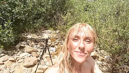 He Gave Me a Massive Facial and I Ate a Banana with the Cum on My Face