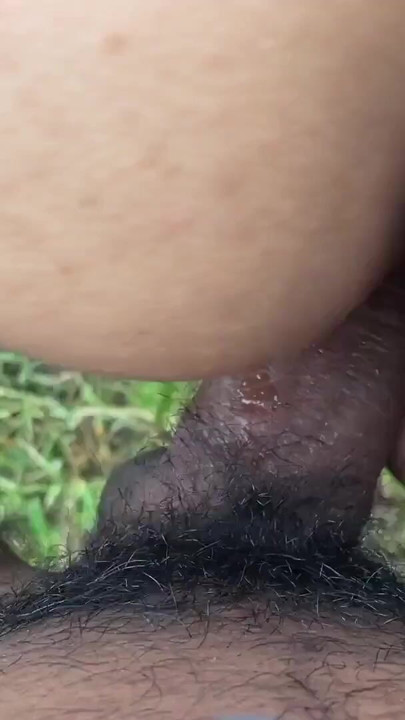 Outdoor sex in rain cheating village Bengali bhabi daytime fucked in field and take cum in her ass | Clip 1