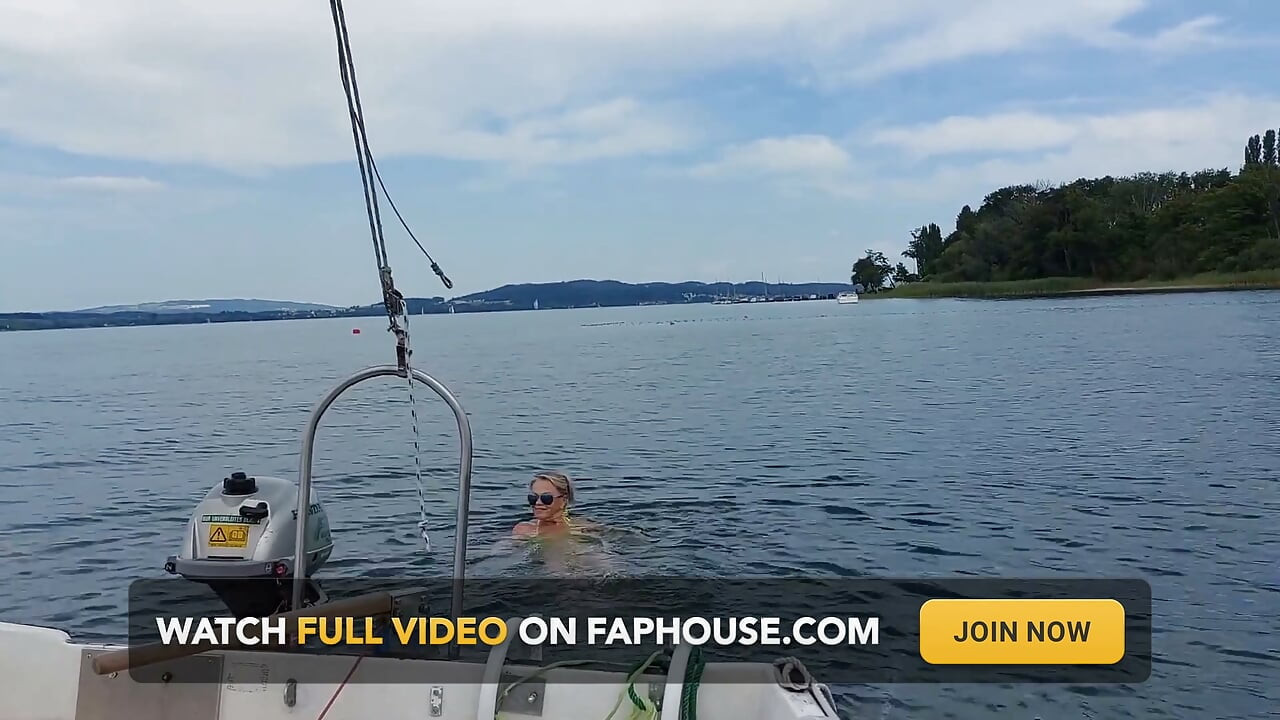 Granny Goes Swimming in a Sexy Swimsuit!