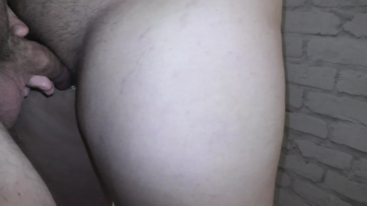 Cuckold hubby fucked his creampied wife hairy pussy and cumming inside less then a one minute! - Milky Mari
