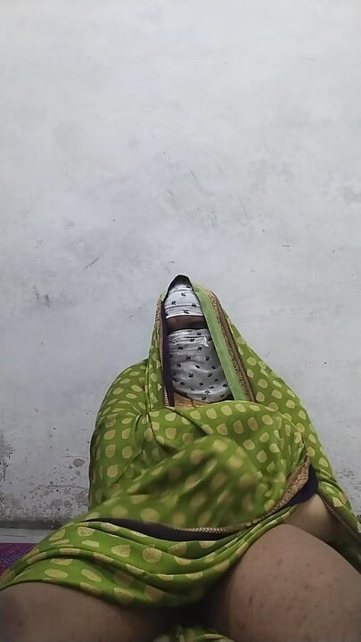Ινδικό τραβεστί Sexx καυτό Saree