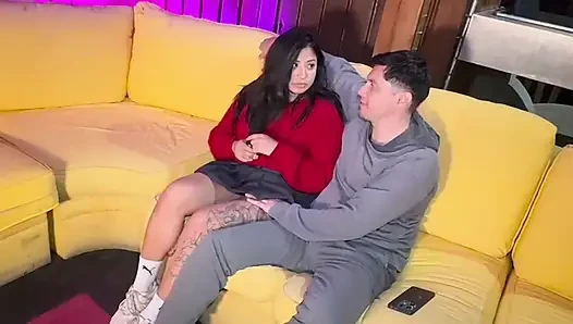 Convincing a collegegirl to come to my office to fuck