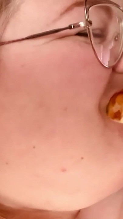 Thrilling moment from "SSBBW Pig Slut Mrs Apple Eating Pizza"