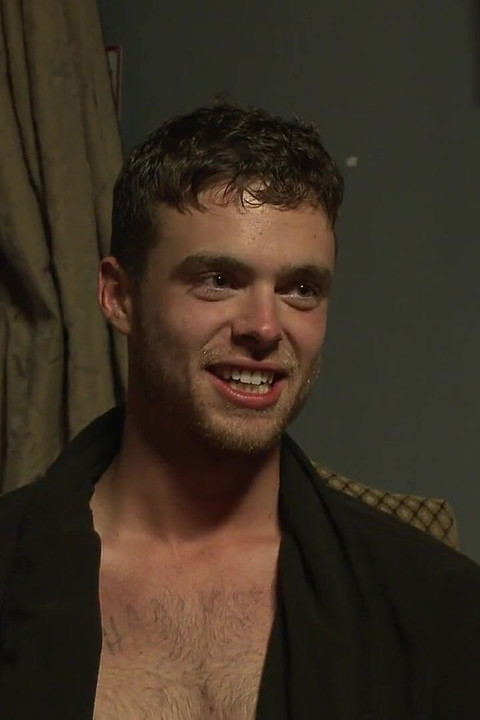 Horny Party Goers Gangbang and Fist a Bound Stud's Ass