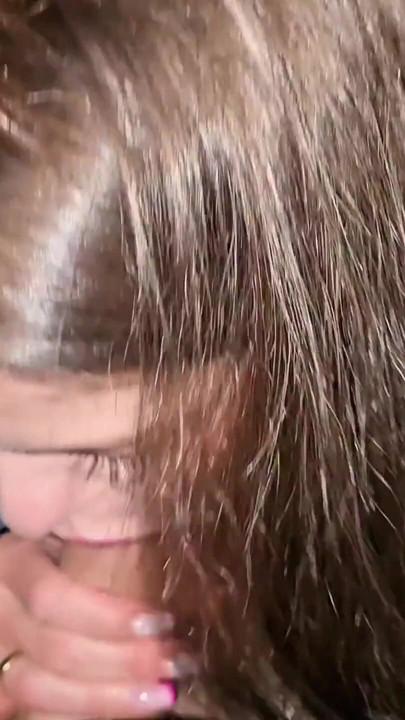 I happened to witness a family drama. And a big cumshot on her tits. | Clip 1