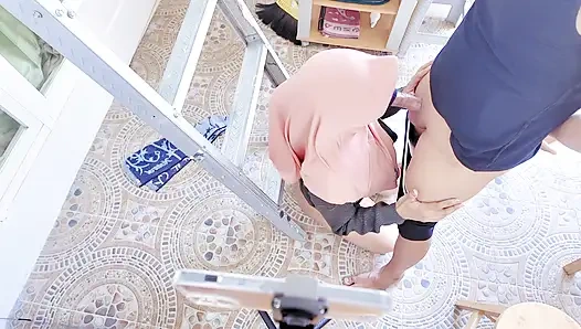 Prank suami tetangga dengan pura pura pinjam obeng