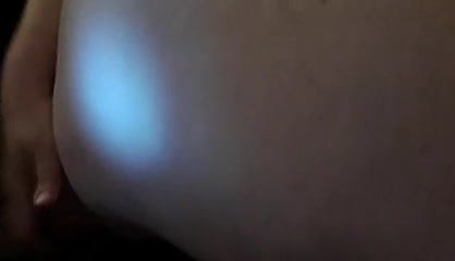 BBW playing with butplug..
