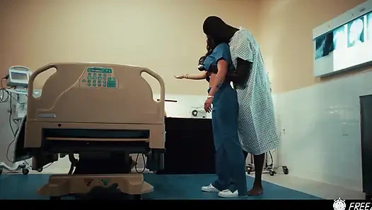 Nurse BBC Facefucked - Time Stop Interracial Freeze Porn