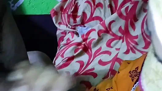 Village Bhabhi Peeing in Bathroom and Fucked by Husband