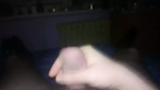 Genç dik çük itibaren warsaw boşalmak atış