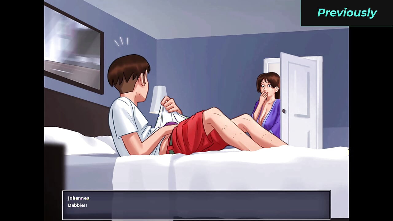 Saga letnia: Lubię się w niej spuszczać.