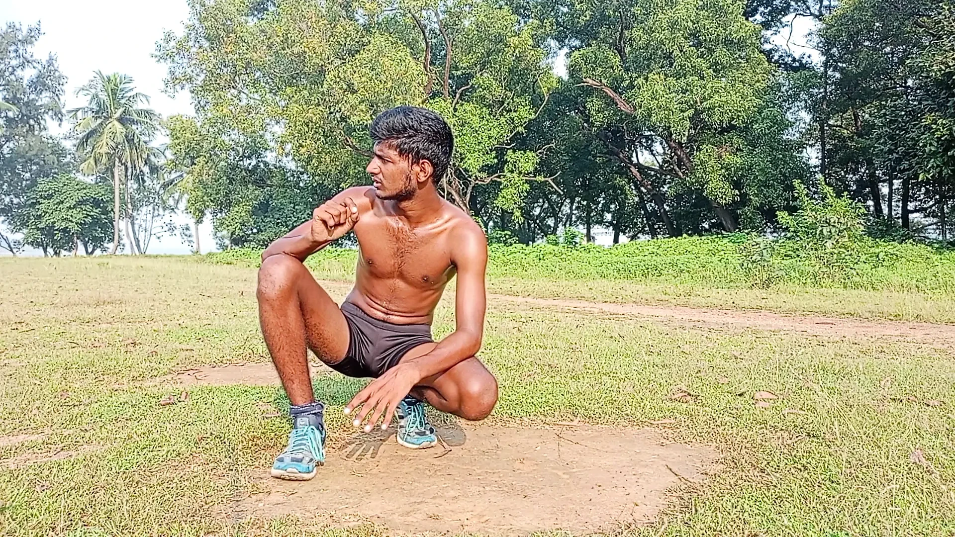 Du måste träna genom att flytta, flytta 5 gånger om dagen enligt ditt andetag.