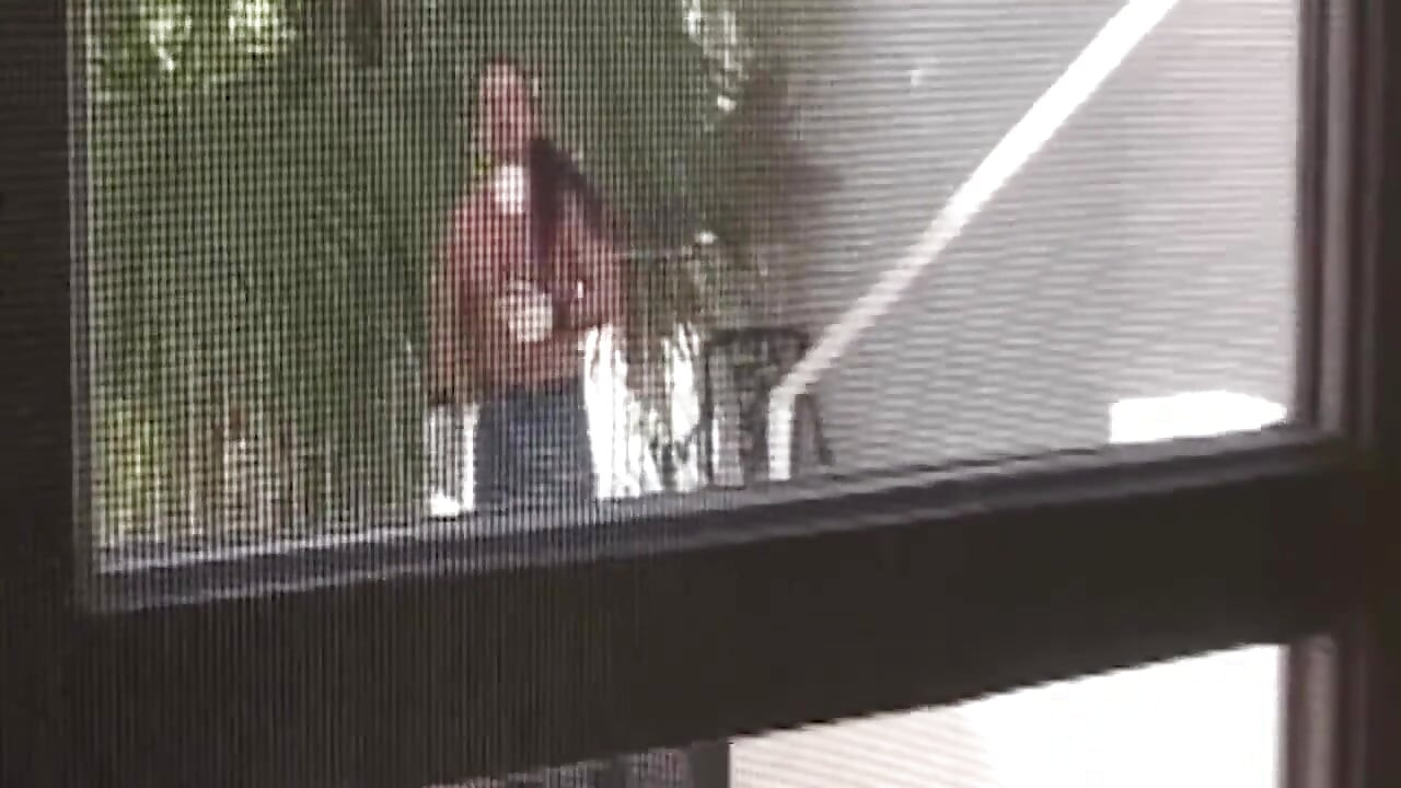 Mature Brunette MILF Stretched Wide by Broom Handle