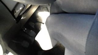 Driving in tights