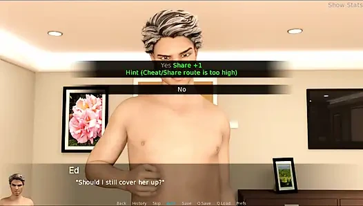 Project hot wife #45 - Jenny helped Merry to get undressed