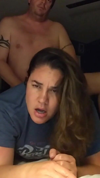 Must-see moment from "Wife wakes up husband to be fucked and creampied"
