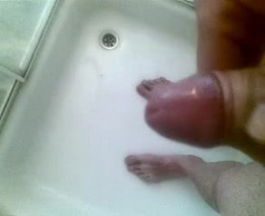Nochmal in Dusche gewichst