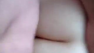 Fat man fucks his BBW from behind