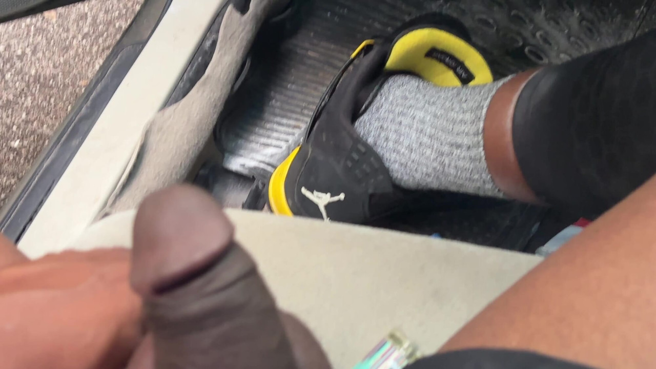Looking at  my cock