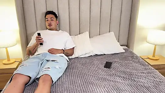 I Show My New Lingerie to My Stepbrother and the Bastard Gets so Hot That He Ends up Fucking Me and Cumming in My Pink Pussy