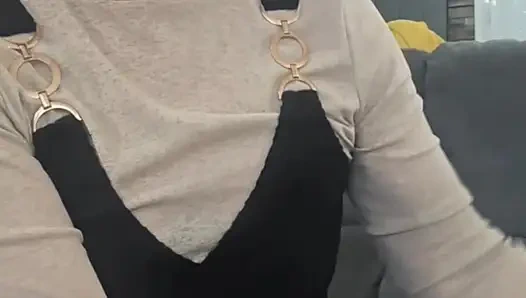 My mother-in-law wanted a big cock in her pussy and was thirsty for sperm.