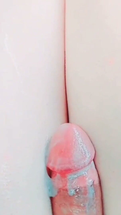 HANDS-FREE CUMSHOT Big White Ass Hot Blonde Ladyboy Sexy Crossdresser Cute Shemale Sissy Kitty | Clip 1