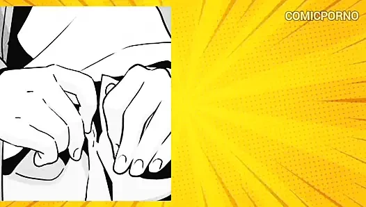 My best friend's asshole sucks my cock - comic