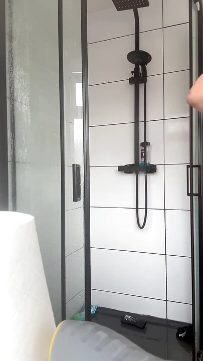 Horny Man Strips and Shaves off Pubic Hair