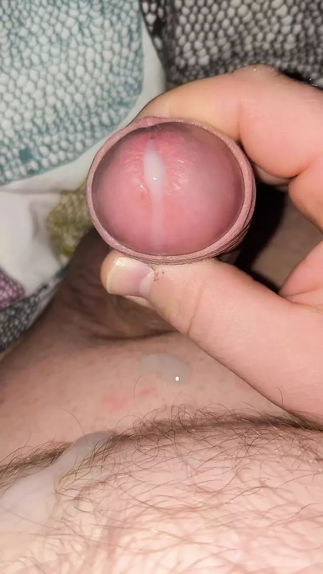 Pleasurable masturbating and cumming