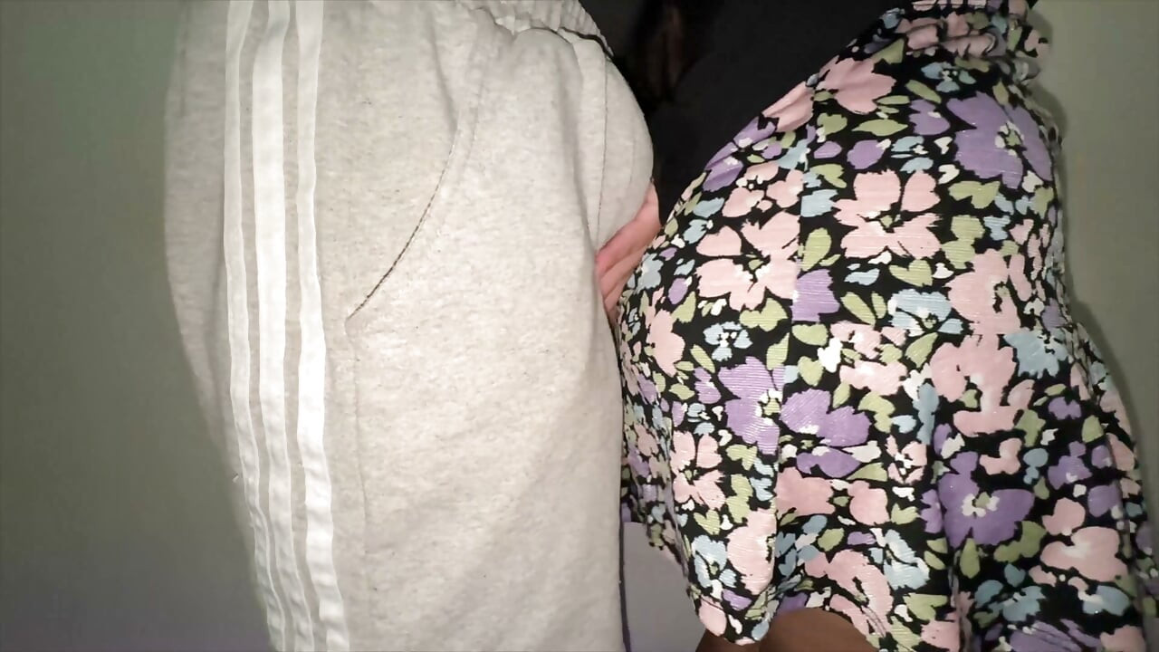 She Accidentally Touches a Stranger's Big Dick and They Have Sex Right There.