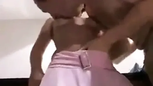 Short hair girl with hot body gets fucked