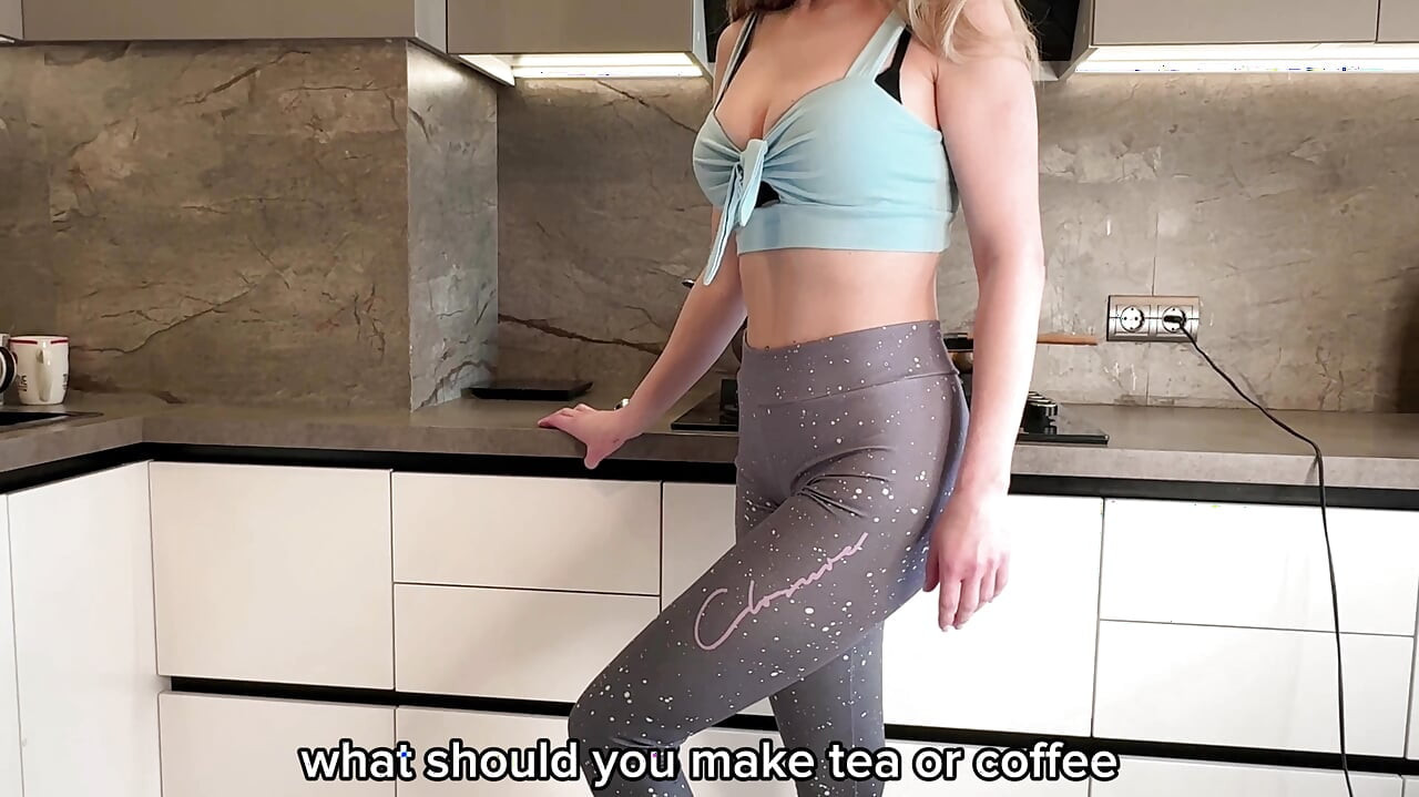 My Friend's Mom Caught Me Hard and Helped Me Cum Quickly - Amateur with Talk