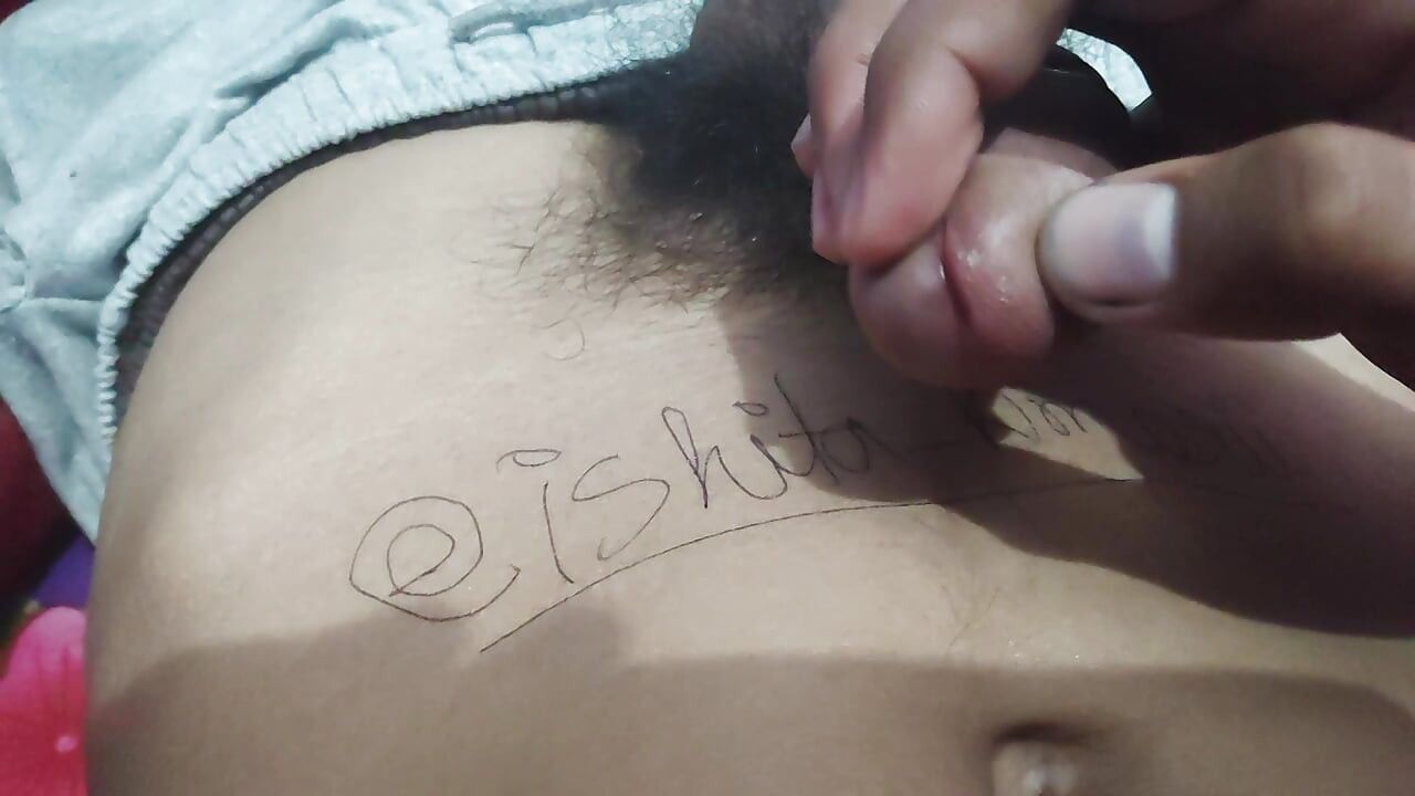 Cute sexy boy masturbating and cum