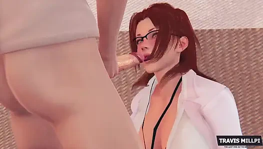 Privatunterricht mit dem rothaarigen professor scheitert den test, wird bestraft