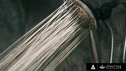 NURU-MASSAGE - falscher massage-termin wird zu perfektem fick mit heißer masseuse isa bella