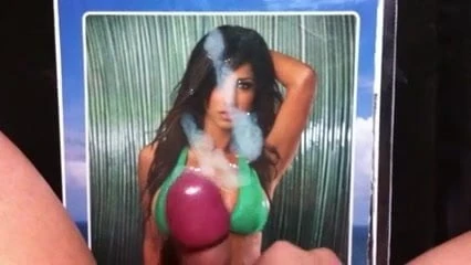Latin Bikini Babe gets Jizzed Hard