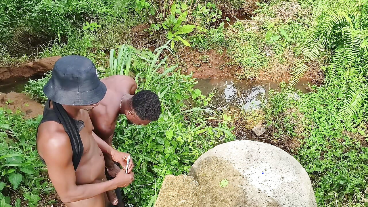 Ebony Ran for His Life After a Merciless Hard Jungle Fuck