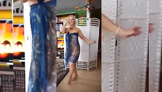 Amateur Blonde Wife Enjoys Sex