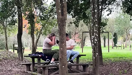 Stepmother Gets Caught Having Sex Outdoors