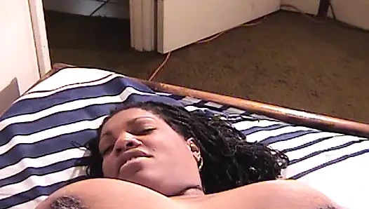 Chubby Ebony Slut Showing Her Sucking Skills