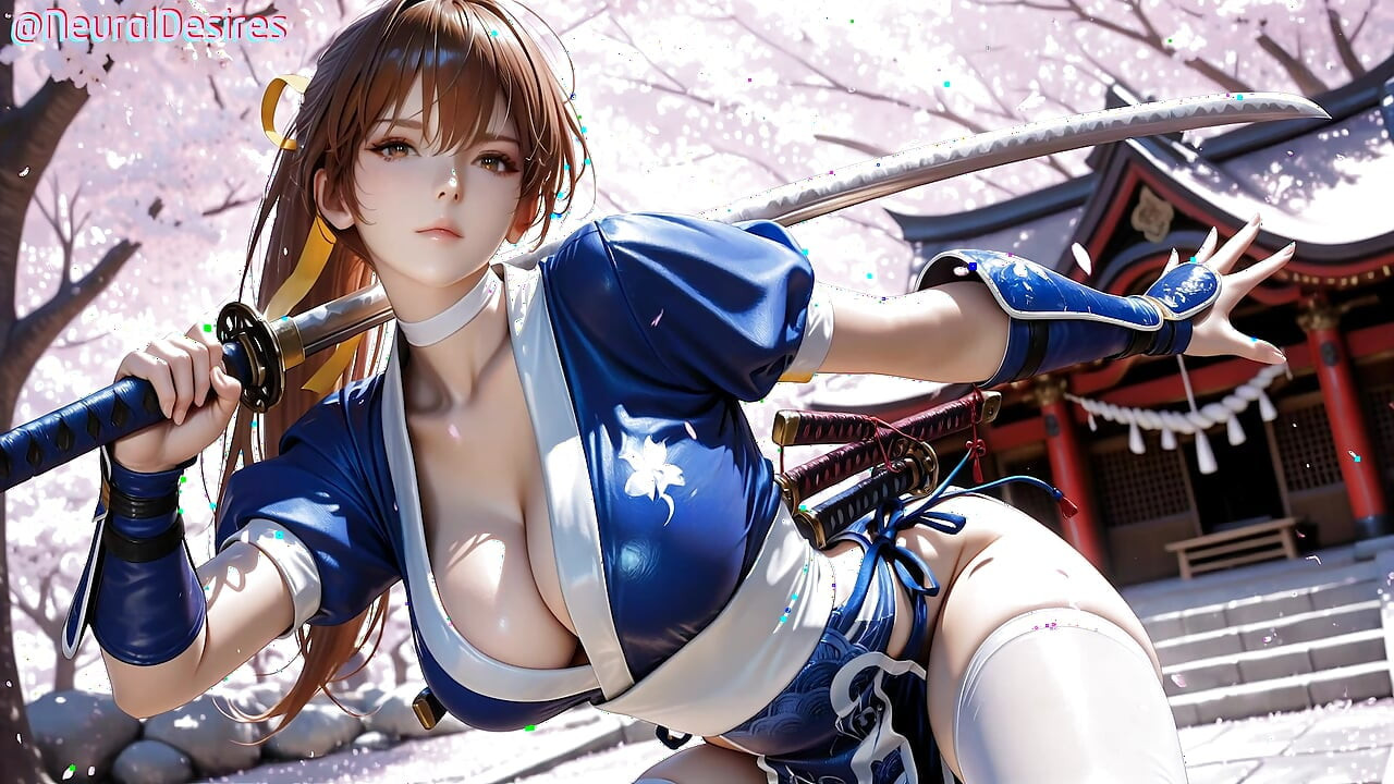 Kasumi - Dead or Alive Parody - Ai-generated